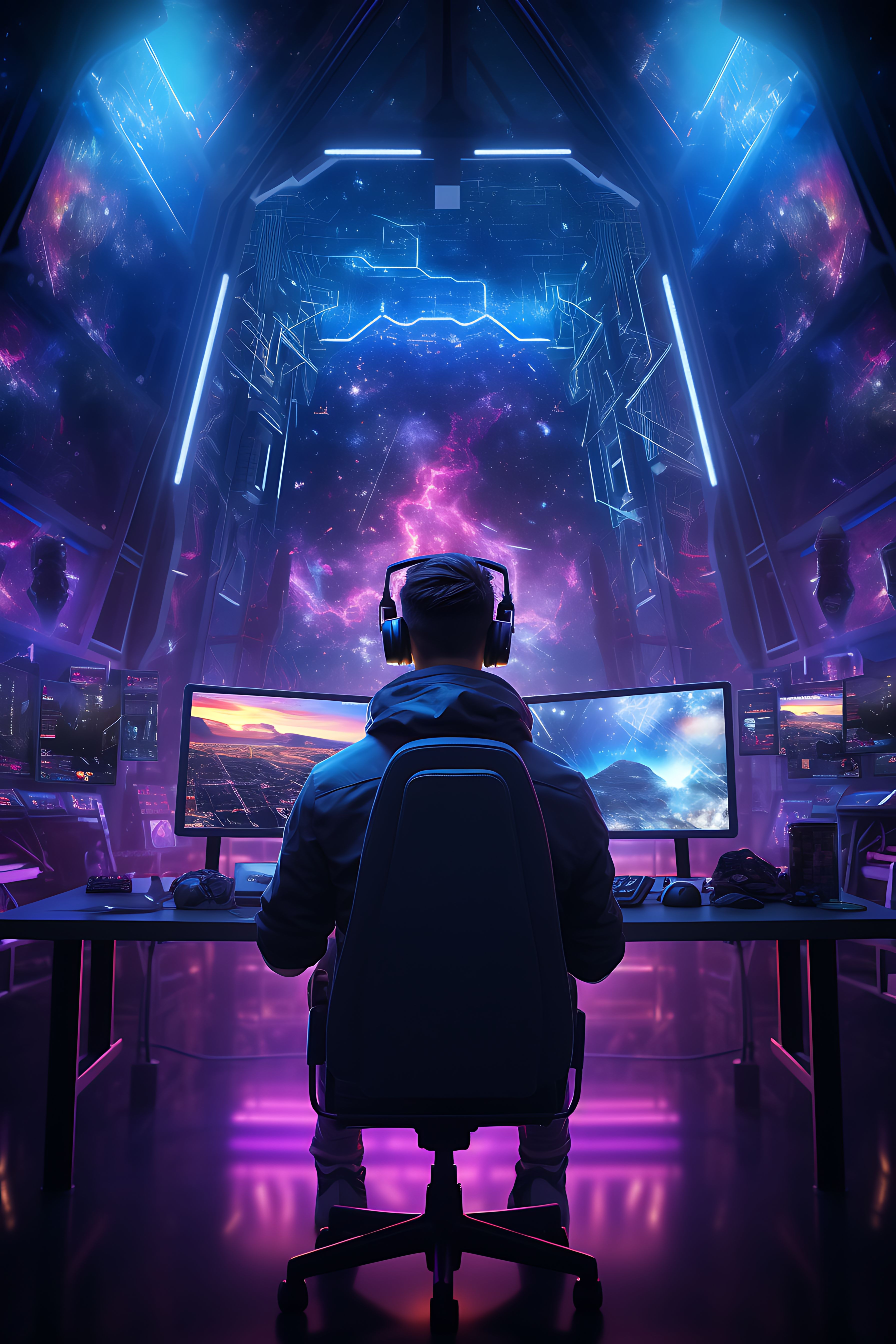 futuristic-gamers-lair-purple-color-theme-led-backlit-gaming-creative-live-stream-background-idea
